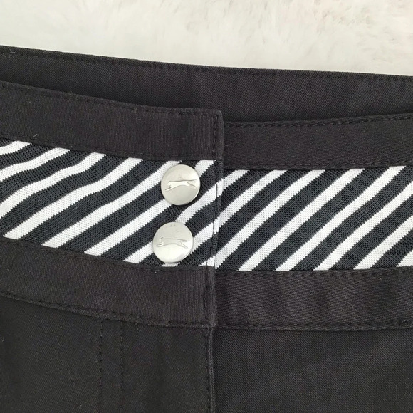 Slazenger Women’s Golf Active Shorts High-Rise Stretch Black Size 2 - Picture 4 of 7